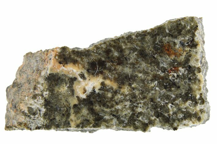 Polished Martian Meteorite Slice ( g) - NWA #256132